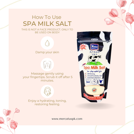 Yoko Whitening Spa Milk Salt
