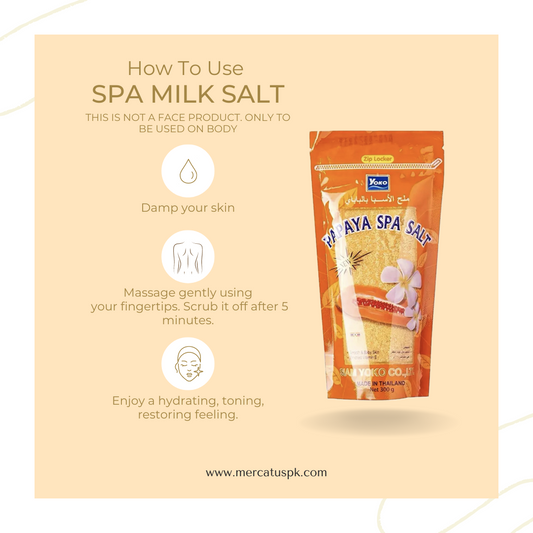 Yoko Papaya Spa Salt