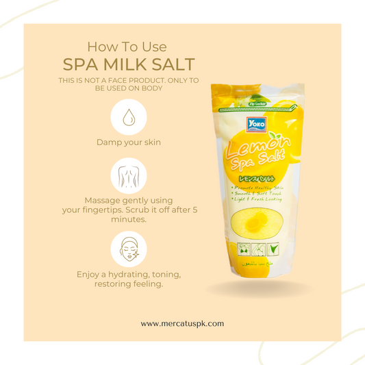 Yoko Lemon Spa Salt